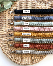 Load image into Gallery viewer, Macramé Lanyard