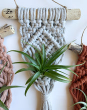 Load image into Gallery viewer, mist gray air plant hanger