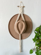 Load image into Gallery viewer, Macrame Hat Hanger