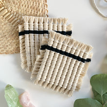 Load image into Gallery viewer, Macramé Coasters (Set of 2)