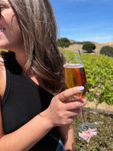 Load image into Gallery viewer, Macramé Wine Charms (Set of 4)