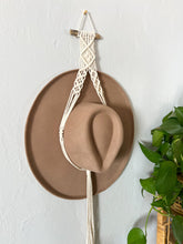 Load image into Gallery viewer, Macrame Hat Hanger