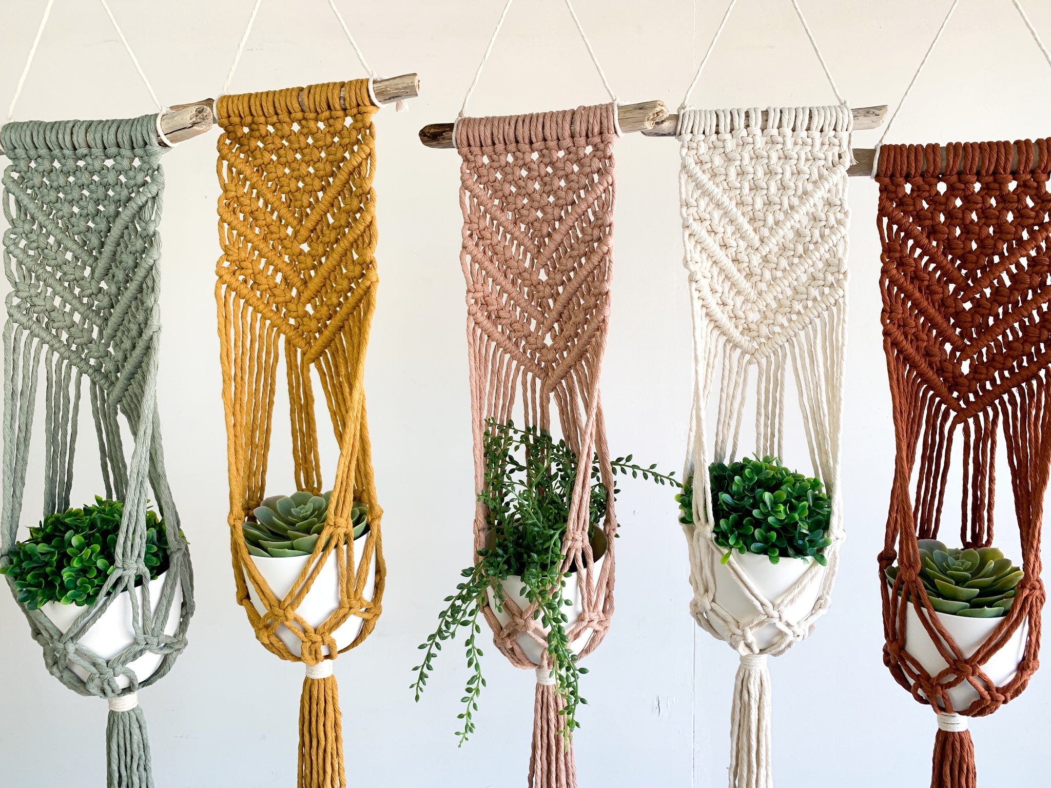 driftwood macrame plant hanger Driftwood Plant Hanger – Tied + True Goods