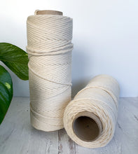 Load image into Gallery viewer, 5 mm Natural Cotton String Spool