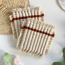 Load image into Gallery viewer, Macramé Coasters (Set of 2)